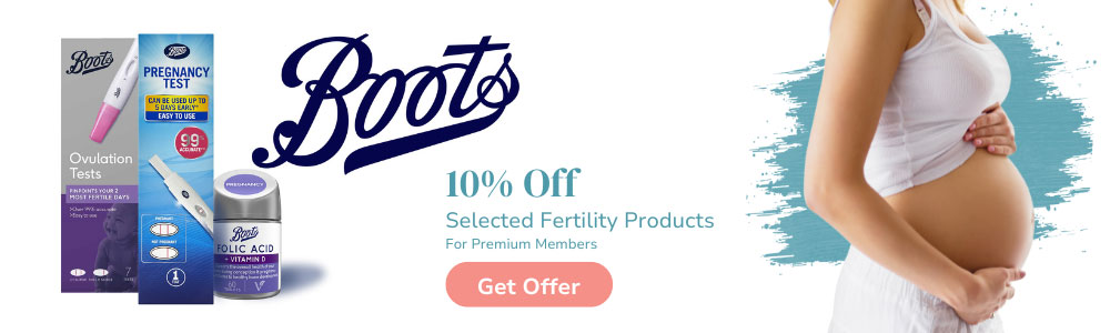 10% off selected fertility products